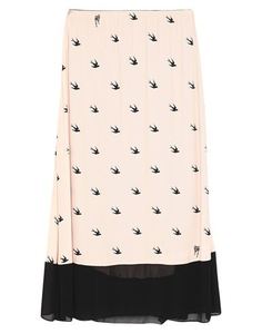 Юбка длиной 3/4 Alexander McQueen