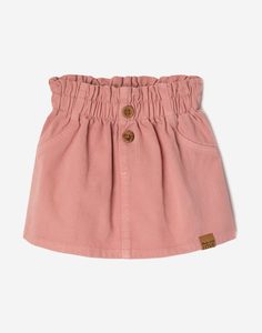Розовая джинсовая юбка для девочки Gloria Jeans