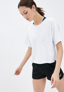 Футболка спортивная ASICS W CROPPED ASICS LOGO JACQUARD SS TOP