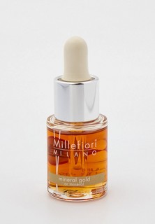 Масло ароматическое Millefiori Milano HYDRO / Золотой минерал 15мл. FRAGRANCE SOLUBLE IN WATER MINERAL GOLD