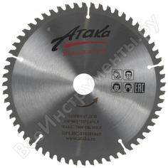 Диск пильный по ламинату и дсп АТАКА