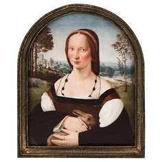 Картина в раме Glasar, масло 23x3x28см ГЛАСАР