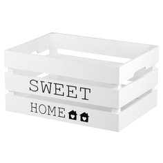 Ящик деревянный ZIHAN Sweet Home S белый