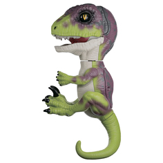 Динозавр Fingerlings Untamed интерактивный Dino зеленый с фиолетовым