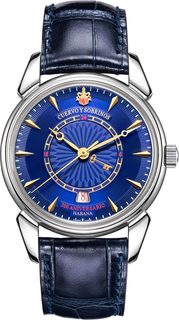 Швейцарские мужские часы в коллекции Historiador Мужские часы Cuervo y Sobrinos 3196.1BL