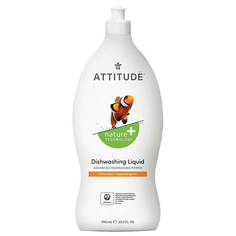 ATTITUDE, Средство для мытья посуды Citrus Zest, 700 мл
