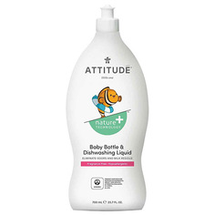 ATTITUDE, Средство для мытья посуды Baby «Без запаха», 700 мл
