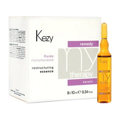 Kezy, Флюид для волос My Therapy Remedy, 8х10 мл
