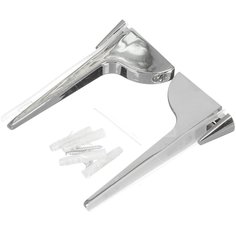 Крепление для полки ZY-156 304078, хром, 2 шт Trodos