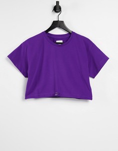 Фиолетовая футболка-свитшот для дома с затягивающимся шнурком Chelsea Peers-Фиолетовый цвет