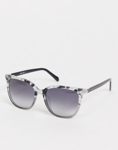 Солнцезащитные очки с квадратными стеклами Fossil 2094/G/S-Черный цвет