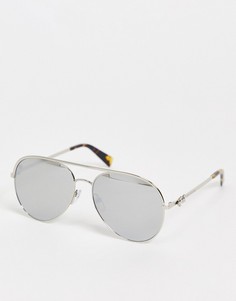 Солнцезащитные очки-авиаторы с отражающим эффектом Marc Jacobs 2/S-Серебристый