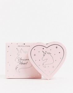 Хайлайтер в форме сердца I Heart Revolution Unicorn Heart Glow-Серебристый