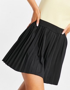 Черная теннисная юбка Love & Other Things-Черный цвет