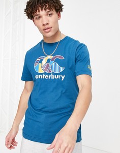Синяя футболка Canterbury-Голубой