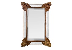 Зеркало abrossio (bountyhome) коричневый 130.0x220.0x20.0 см.