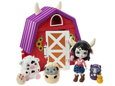Кукла Mattel Enchantimals Маленький домик коровы GTM48