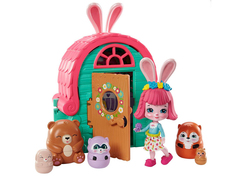 Кукла Mattel Enchantimals Маленький домик зайки GTM47