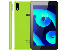 Планшет BQ 7055L Exion One Green (Unisoc SC9863A 1.6 GHz/2048Mb/32Gb/Wi-Fi/Bluetooth/LTE/GPS/Cam/7.0/1024x600/Android)