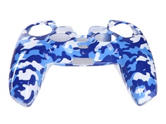 Чехол Red Line для DualSense PS5 Blue Camouflage УТ000024653