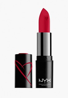 Помада Nyx Professional Makeup увлажняющая с сатиновым финишем, SHOUT LOUD SATIN LIPSTICK, оттенок 13, THE BEST, 3.5 г
