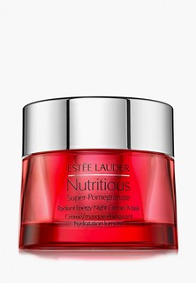 Маска для лица Estee Lauder ночная с комплексом антиоксидантов для здорового сияния лица Nutritious Super-Pomegranate Radiant Energy Night Crème/Mask