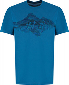 Футболка мужская Jack Wolfskin Crosstrail Graphic, размер 54-56