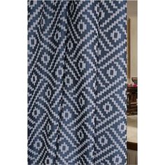 Наволочка жаккард 40х40 см синяя Без бренда