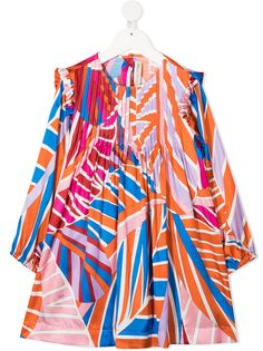 Emilio Pucci Junior платье с графичным принтом