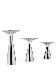 Georg Jensen набор из трех подсвечников Alfredo