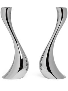 Georg Jensen набор из двух подсвечников Cobra