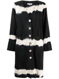 Yves Saint Laurent Pre-Owned платье 1970-х годов с принтом тай-дай