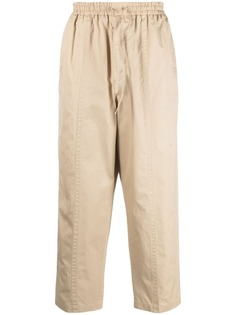 Jil Sander зауженные брюки с наружным швом