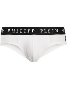 Philipp Plein комплект из двух трусов-брифов с принтом