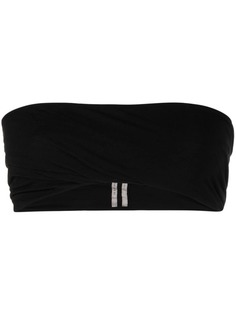 Rick Owens укороченный топ без бретелей