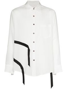 sulvam рубашка с ремешками