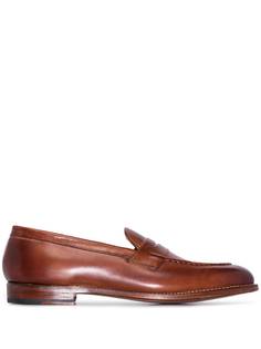 Grenson лоферы Lloyd с миндалевидным носком