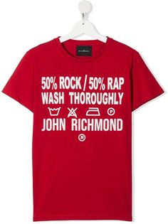 John Richmond Junior футболка с надписью