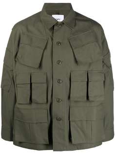 WTAPS куртка в стиле милитари с накладными карманами (W)Taps