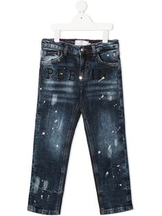 Philipp Plein Junior джинсы Iconic Plein стандартного кроя