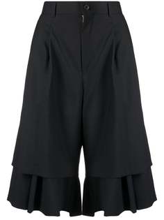 Comme Des Garçons Noir Kei Ninomiya кюлоты с оборками