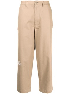 AAPE BY *A BATHING APE® укороченные брюки с логотипом