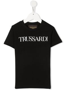 TRUSSARDI JUNIOR футболка с логотипом