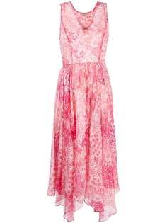 TWINSET платье макси с цветочным принтом
