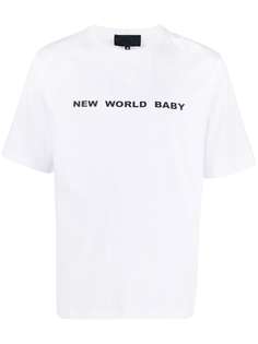 Xander Zhou футболка New World Baby