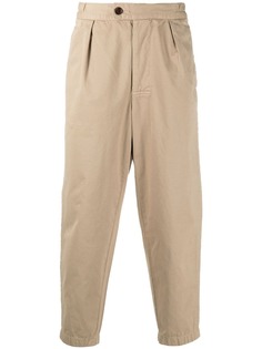 Barbour укороченные брюки прямого кроя