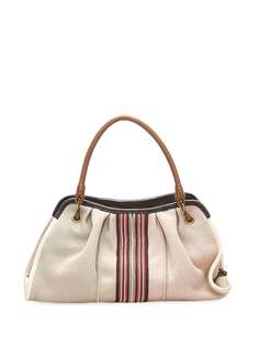 Bottega Veneta Pre-Owned сумка на плечо с полосками