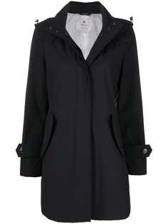 Woolrich пальто на молнии с капюшоном