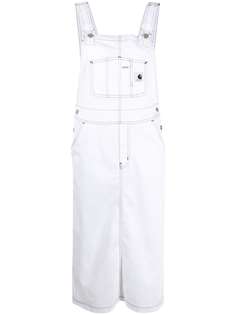 Carhartt WIP джинсовое платье-комбинезон Bib длины миди