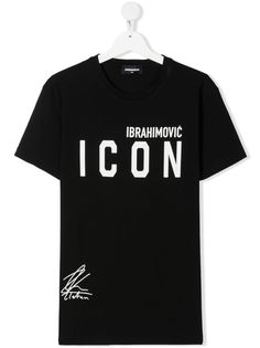 Dsquared2 Kids футболка Icon из коллаборации с Ibrahimović